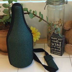 ‘CaddyO’ Green Insulated Bottle Carrier Tote (#5)